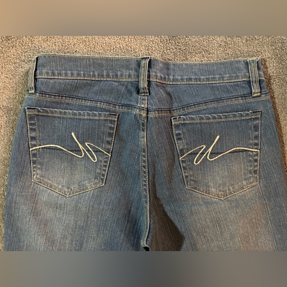 Vintage Daisy Fuentes Women's Blue Straight Leg Jeans Size 8 - Picture 7 of 7